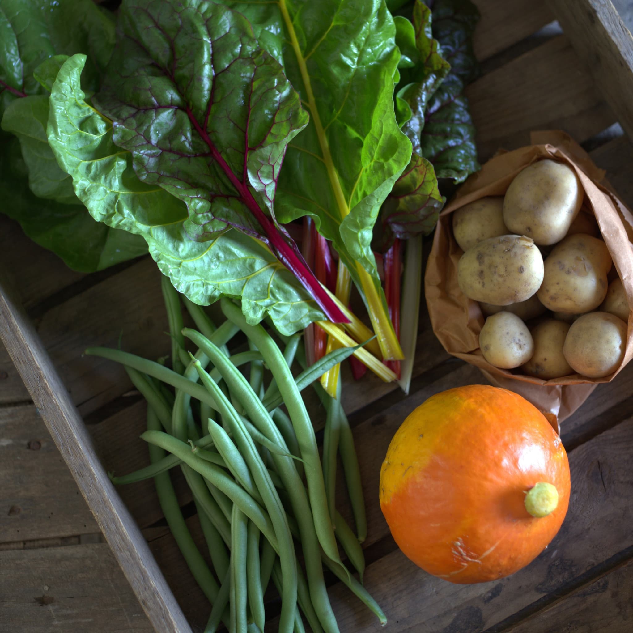 Veg bag subscription - Small (Yellow)